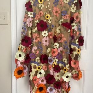 Emmaline 3D Flower Dress Taylor Swift